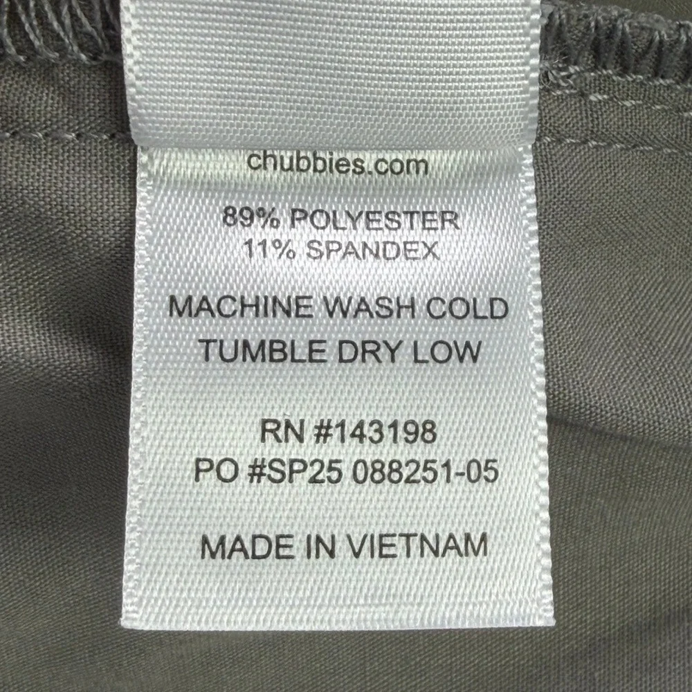 NEW Chubbies Everywear Shorts Gray 4